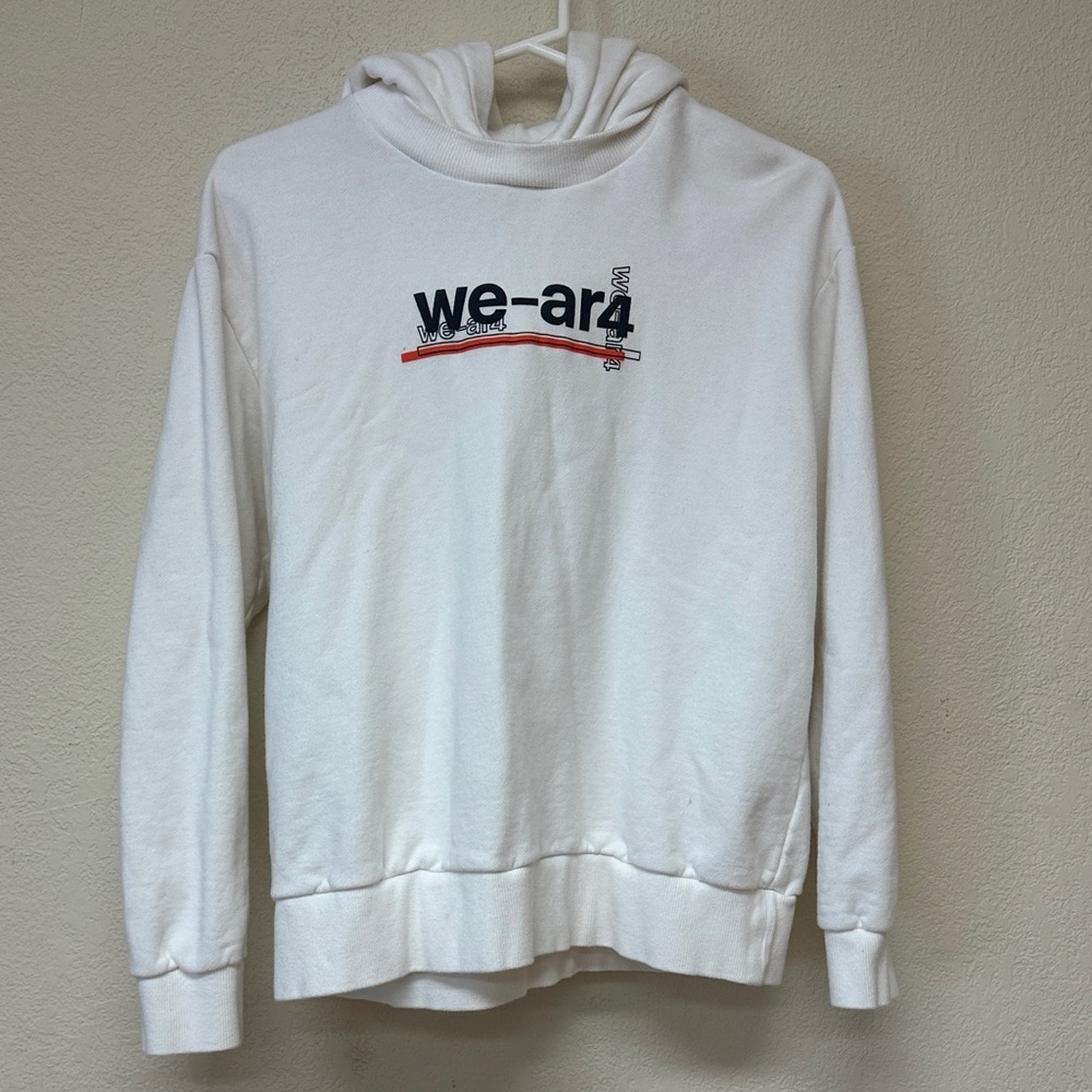 WE-ARE4 Mission Limited Edition Mens Oversized Hoodie Size Small